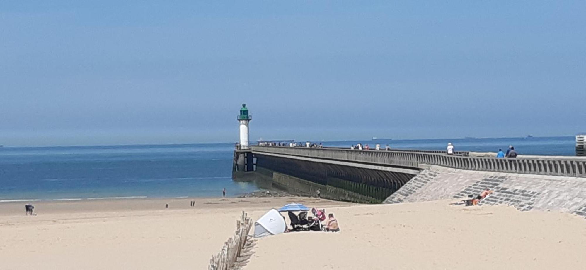 L'Opaline - Vue Mer Blériot-Plage Rum bild